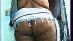 naughtybigee dancing desi big ass on door