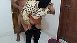 Pakistani Muslim Aysha Aunty is fucked by a Guy while cleaning the home – Hindi & Urdu.