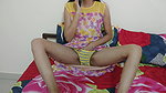 Saarabhabhi XXX I fuck my stepsister while she talks to her boyfriend close-up masturbation in hindi roleplay dirty talk.