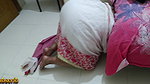 Tamil Desi Stepmom Gets Stuck While Sweeping Under Bed When Stepson Fucks & Huge Cum Out Her Mouth