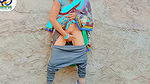 Village ki bhabhi ne saree finger karke ke man ki niyat Badal dali saree removing finger show and chudai
