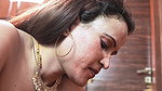 Aniket Got Ruksar to Clean His Messy Hair and Lick His Cock