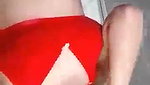 Cute Girl Shows her Boobs and Pussy