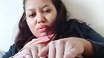 Desi college girl fingering hairy pussy