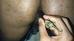 Indian girl solo pussy and ass fingering hard… Brinjal in pussy and ass
