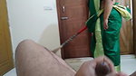 Indian Stepaunty Work in Room, Im Masturbat Beside, When She Looked & I Fucked Her