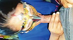 Indian village bhabhi sucking big dick for Cumshot in mouth , best oral sex face fucking deep throat video