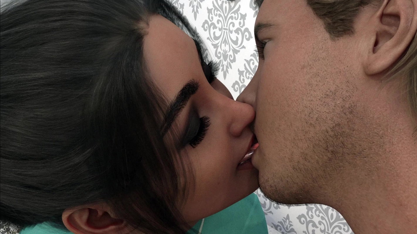 Jack Cheats With Lucy for Her 18 Years Old Adorable Teenage Step Sister & Getting Lovely Hungry Kisses