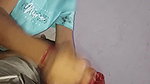 My girlfriend’s mom came when my girlfriend was doing a handjob, then when my land was getting watered, her mom came to Hindi handjob
