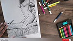 Pakistani Quet Girl And Boyfriend Injoying Outdoor Room For Work