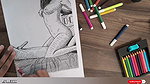 Pakistani Quet Girl And Boyfriend Injoying Outdoor Room For Work