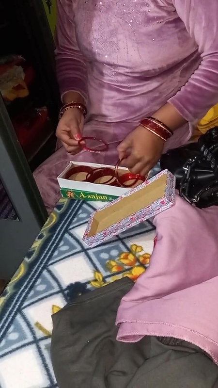 Panjabi Bhabhi Having Change Her Dress