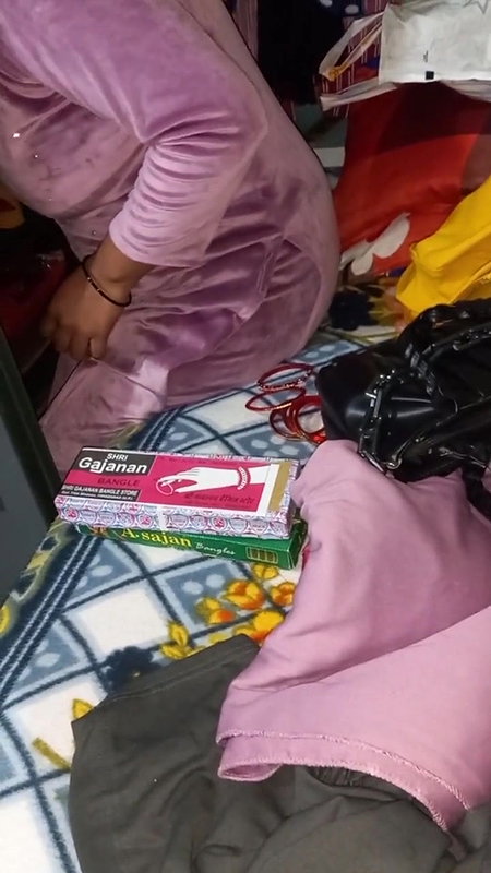 Panjabi Bhabhi Having Change Her Dress