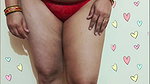 Pankhuri Kunal Red Lingerie for Birthday Party
