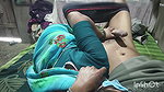 Sister-in-law on the bed by brother-in-law
