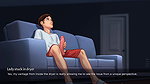 Stepmom flaunt her pussy to his Stepson while watching porn(Summertime Saga)