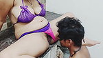 Stepuncle fuck my hot wife and cum out on her hairy pussy