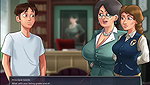 Summertime Saga- My College Principal Catches me Jerking off in Class