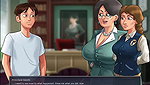 Summertime Saga- My College Principal Catches me Jerking off in Class