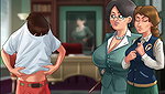 Summertime Saga- My College Principal Catches me Jerking off in Class