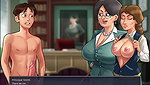 Summertime Saga- My College Principal Catches me Jerking off in Class