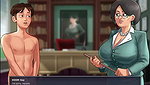 Summertime Saga- My College Principal Catches me Jerking off in Class