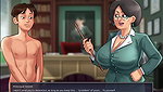 Summertime Saga- My College Principal Catches me Jerking off in Class