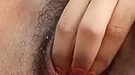 Teen college girl masterbating using cucumber