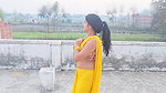 The neighbour saw Komal fingering her, grabbed her land and pulled her under, then urinated on it