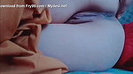 This big-breasted, young girl watches her parents like animals. The girl gets wet. She goes to her room and