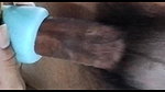 Throbbing Cock Creampied Silicone Pusssy