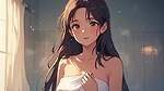 Uncensored video of 18 Year old Anime Girl, 3D Cartoon on closeup by Kiidzy Animates, AI Generated Cartoon content 3D Animation