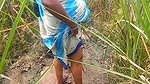 village aunty showing her pussy to ex-boyfriend in sugarcane plantation