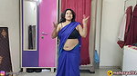 Big navel aunty