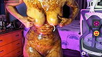 Lusty_Lua chocolate Cream on whole BodyGB