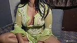 Hot Desi in Green Salwar Fingering her pussy 2