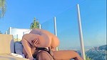 MILKY LENA PAUL OPEN BALCONY WILD BBC FUCK FUN 2