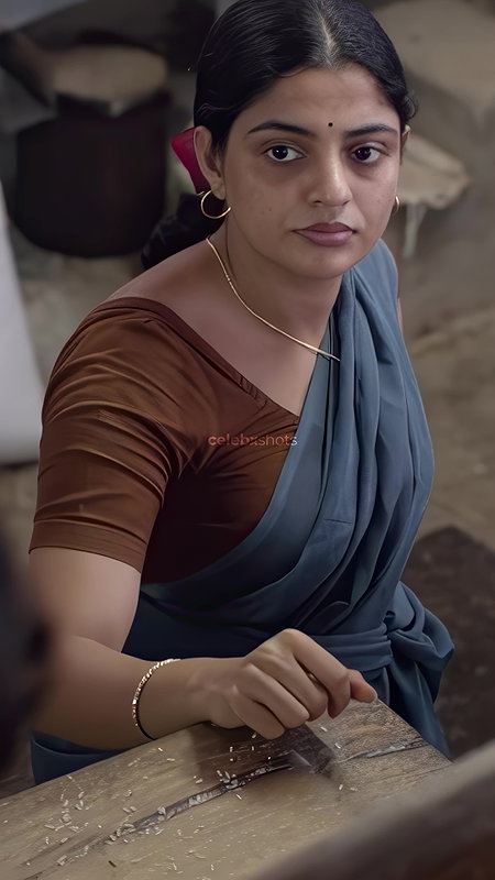 Nikhila Vimal DAMN TEMPTRESS IN SAREE TEMPTING 2