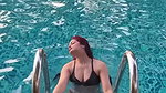 ANKITA SINGH BOLD BABE SEXY WET IN BIKINI IN POOL TEASE 2