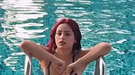 ANKITA SINGH BOLD BABE SEXY WET IN BIKINI IN POOL TEASE 2