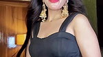 bengali gir; sexy belly dance in black blouse 2