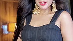 bengali gir; sexy belly dance in black blouse 2