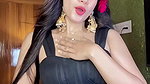 bengali gir; sexy belly dance in black blouse 2