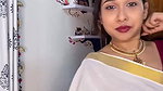 bengali lady sexy deep navel in maroon blouse 2