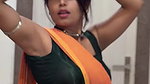 Shyamala Dattaraj Desi Babe in Saree SEDUCTION 2