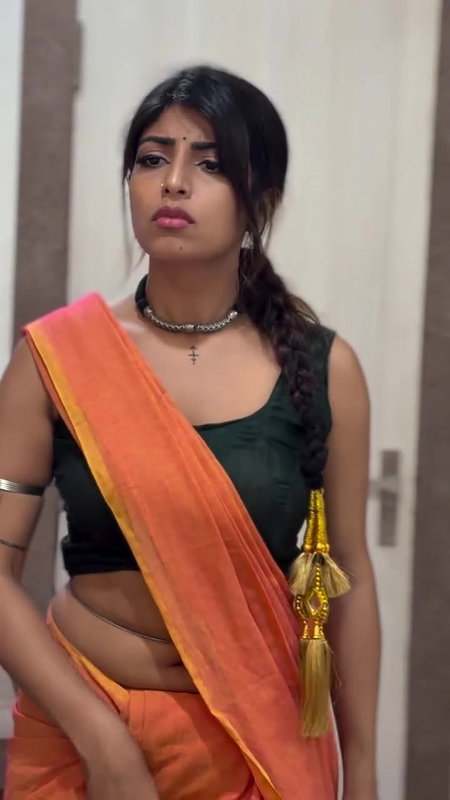 Shyamala Dattaraj Desi Babe in Saree SEDUCTION 2