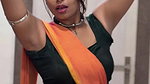 Shyamala Dattaraj Desi Babe in Saree SEDUCTION 2
