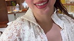 MILKY BEAUTY TAMMANAH WIDE OPEN CLEAVAGE TEASE 2