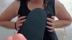 BEAUTIFUL BUSTY BABE SQUEEZING BIG BOOBIES & FINGERING PINK MEATY PUSSY COMPLETE SET 3