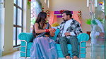 Sanjana Singh hot sareeless song – Deep navel caressed 2